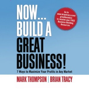 Now... Build a Great Business! 7 Ways to Maximise Your Profits in Any Market written by Brian Tracy and Mark Thompson performed by Brian Tracy and Mark Thompson on CD (Unabridged)