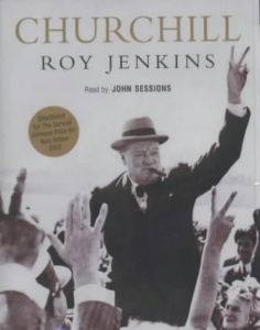 Churchill written by Roy Jenkins performed by John Sessions on Cassette (Abridged)