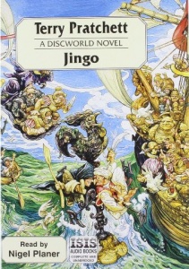 Jingo written by Terry Pratchett performed by Nigel Planer on Cassette (Unabridged)