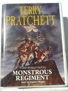pratchett monstrous briggs regiment performed cassette unabridged terry stephen written last