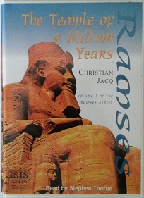 Ramses Part 2 - The Temple of a Million Years written by Christian Jacq performed by Stephen Thorne on Cassette (Unabridged)
