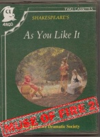 As You Like It written by William Shakespeare performed by Marlowe Dramatic Society, Janet Suzman, John Stride and Roy Dotrice on Cassette (Unabridged)