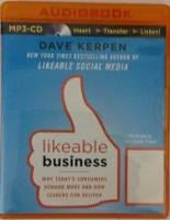 Likeable Business written by Dave Kerpen performed by Christopher Prince on MP3 CD (Unabridged)