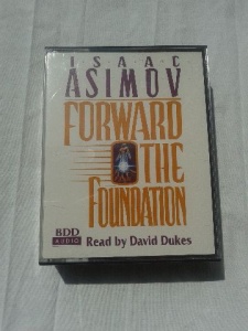 Forward the Foundation written by Isaac Asimov performed by David Dukes on Cassette (Abridged)