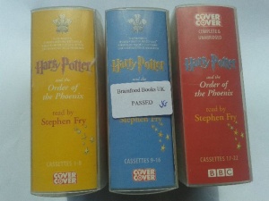 Harry Potter and the Order of the Phoenix written by J.K. Rowling performed by Stephen Fry on Cassette (Unabridged)