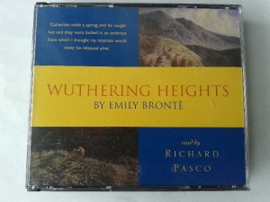 Wuthering Heights written by Emily Bronte performed by Richard Pasco on CD (Abridged)