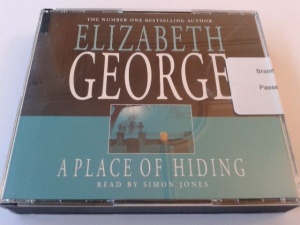 A Place of Hiding written by Elizabeth George performed by Simon Jones on CD (Abridged)