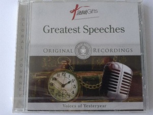 Great Speeches from Great Figures written by Various Historical Figures performed by Edward VIII, Neville Chamberlain, Winston Churchill and Neil Armstrong on CD (Abridged)