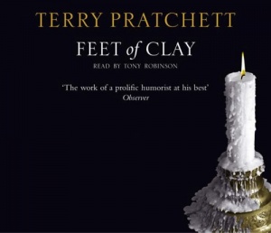 Feet of Clay written by Terry Pratchett performed by Tony Robinson on CD (Abridged)