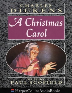 A Christmas Carol written by Charles Dickens performed by Paul Scofield on Cassette (Abridged)