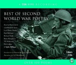 Best of Second World War Poetry written by Allied WWII Servicemen performed by Martin Jarvis, Rosalind Ayres, Paul McGann and Spike Milligan on CD (Abridged)