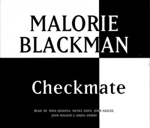 Checkmate written by Malorie Blackman performed by Nina Sosanya, Nicole Davis and John Hasler on CD (Abridged)