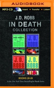 In Death Collection Books 26-29 written by J.D. Robb performed by Susan Ericksen on MP3 CD (Unabridged)