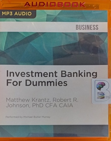 Investment Banking for Dummies written by Matthew Krantz and Robert R ...