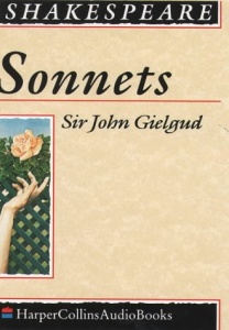 Sonnets written by William Shakespeare performed by Sir John Gielgud on Cassette (Abridged)