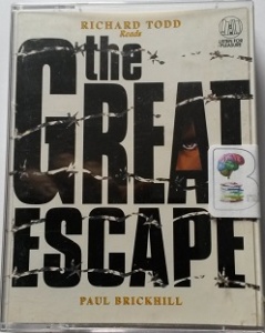 The Great Escape written by Paul Brickhill performed by Richard Todd on Cassette (Abridged)