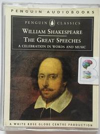 The Great Speeches written by William Shakespeare performed by John Gielgud, Glenda Jackson, Prunella Scales and Timothy West on Cassette (Abridged)