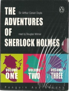 The Adventures of Sherlock Holmes Volumes 1,2 and 3 written by Arthur Conan Doyle performed by Douglas Wilmer on Cassette (Abridged)