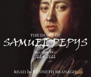 The Diary of Samuel Pepys Volume 2 1664-1666 written by Samuel Pepys performed by Kenneth Branagh on CD (Abridged)