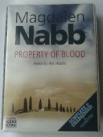 Property of Blood written by Magdalen Nabb performed by Bill Wallis on Cassette (Unabridged)