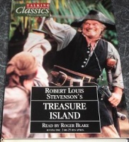 Treasure Island written by Robert Louis Stevenson performed by Roger Blake on Cassette (Abridged)