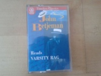 John Betjeman Reads Varsity Rag written by John Betjeman performed by John Betjeman on Cassette (Abridged)